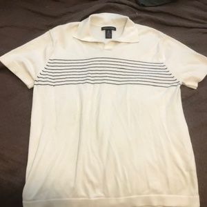 Banana Republic Stretch Pima Cotton Polo Medium